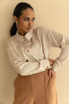 Блуза 2126.5589 молочний