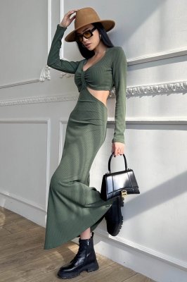 Платье Катарина хаки