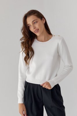 Джемпер 50063.1 молочний