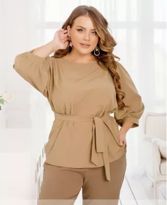 Блуза 2302 бежева