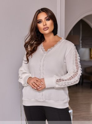 Кофта 453 молочная