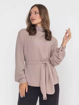 Блуза "Кашарель" (мокко)