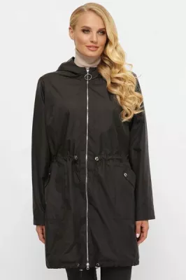 Плащ Лана черный