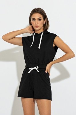Комфортный костюм 3084 черный