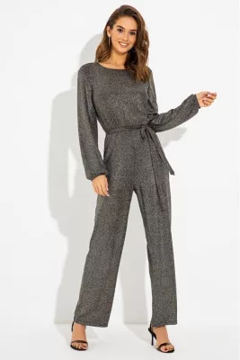 Вечерний комбинезон 4584 графит