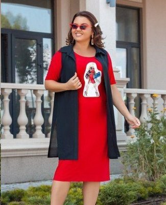 Костюм двойка с аппликацией 1354