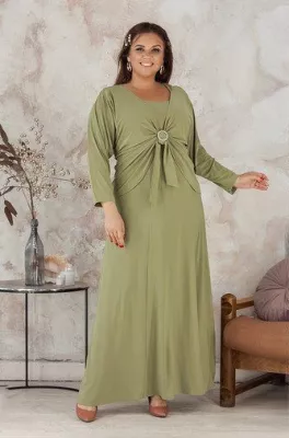 Сукня-двійка для повних 1401