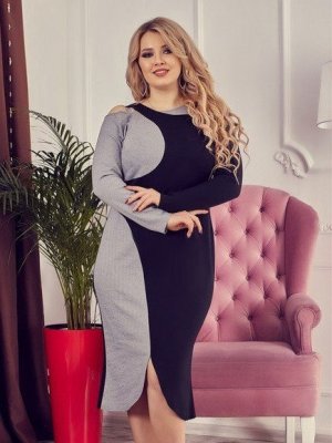 Платье батал 1300