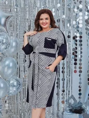 Сукня для повних 1445