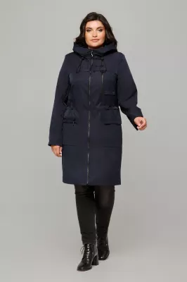 Плащ Венеция 3 синий