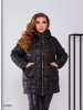 Стеганная женская куртка 42505 черный